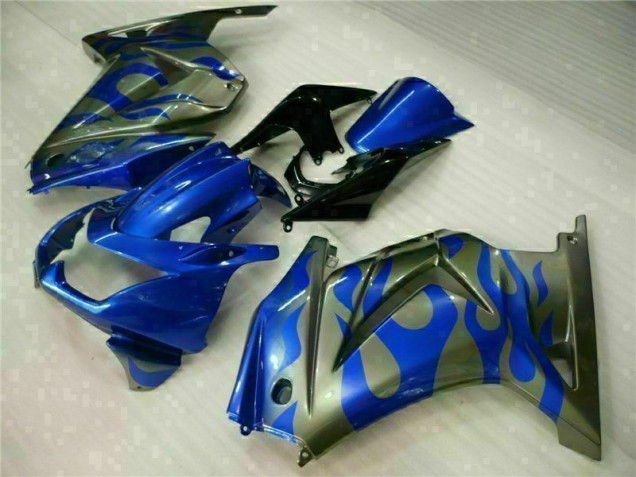 2008-2012 Blue Kawasaki EX250 Motor Fairings Canada 2008-2012 Blue Kawasaki EX250 Motor Fairings Canada