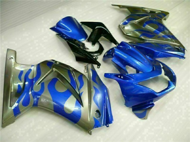 2008-2012 Blue Kawasaki EX250 Motor Fairings Canada 2008-2012 Blue Kawasaki EX250 Motor Fairings Canada