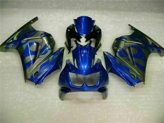 2008-2012 Blue Kawasaki EX250 Motor Fairings Canada 2008-2012 Blue Kawasaki EX250 Motor Fairings Canada
