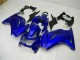 2008-2012 Glossy Blue Kawasaki EX250 Motorcycle Fairings Kit Canada