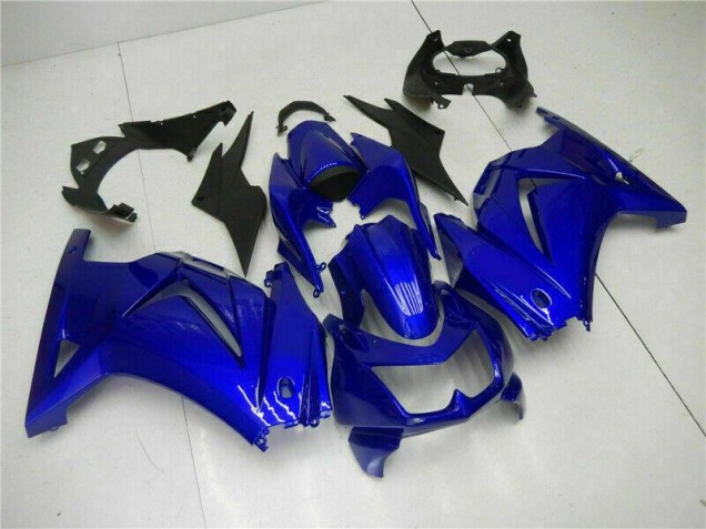 2008-2012 Glossy Blue Kawasaki EX250 Motorcycle Fairings Kit Canada