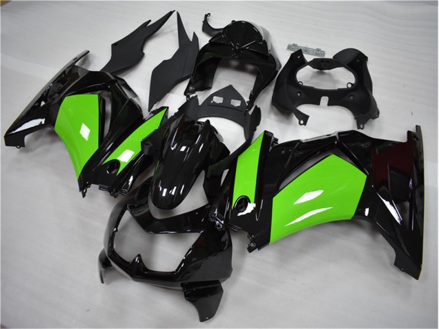 2008-2012 Black Green Kawasaki EX250 Motorcycle Fairing Canada 2008-2012 Black Green Kawasaki EX250 Motorcycle Fairing Canada