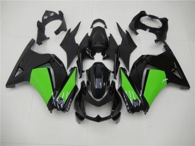 2008-2012 Black Green Kawasaki EX250 Motorcycle Fairing Canada