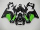 2008-2012 Black Green Kawasaki EX250 Motorcycle Fairing Canada 2008-2012 Black Green Kawasaki EX250 Motorcycle Fairing Canada