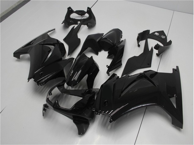 2008-2012 Glossy Black Kawasaki EX250 Motorcycle Fairing Kits Canada 2008-2012 Glossy Black Kawasaki EX250 Motorcycle Fairing Kits Canada