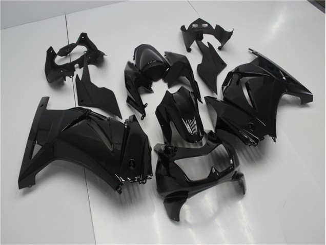2008-2012 Glossy Black Kawasaki EX250 Motorcycle Fairing Kits Canada 2008-2012 Glossy Black Kawasaki EX250 Motorcycle Fairing Kits Canada