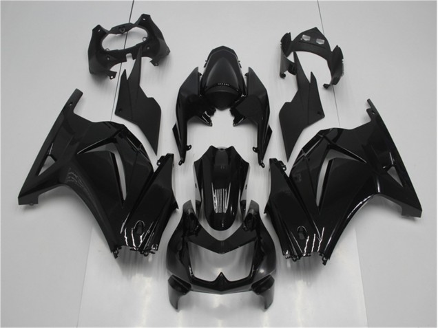 2008-2012 Glossy Black Kawasaki EX250 Motorcycle Fairing Kits Canada 2008-2012 Glossy Black Kawasaki EX250 Motorcycle Fairing Kits Canada