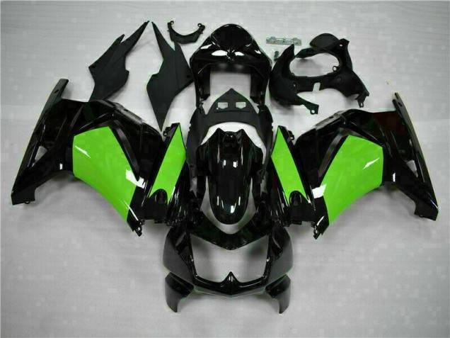 2008-2012 Black Green Kawasaki EX250 Motorbike Fairings Canada 2008-2012 Black Green Kawasaki EX250 Motorbike Fairings Canada