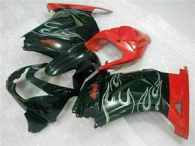 2008-2012 Black Red Ninja Kawasaki EX250 Motorcycle Fairing Canada 2008-2012 Black Red Ninja Kawasaki EX250 Motorcycle Fairing Canada