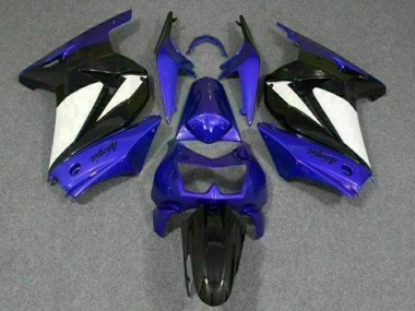 2008-2012 Blue White Black Ninja Kawasaki EX250 Motorbike Fairing Canada