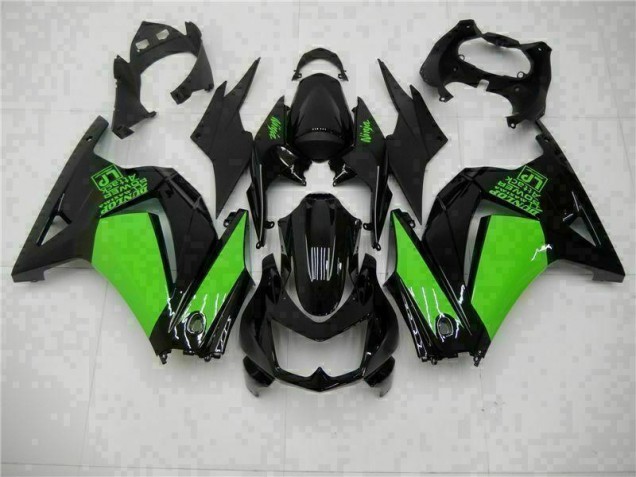 2008-2012 Black Green Ninja Kawasaki EX250 Motorcycle Bodywork Canada 2008-2012 Black Green Ninja Kawasaki EX250 Motorcycle Bodywork Canada