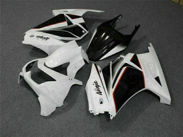 2008-2012 White Black Ninja Kawasaki EX250 Replacement Fairings Canada 2008-2012 White Black Ninja Kawasaki EX250 Replacement Fairings Canada
