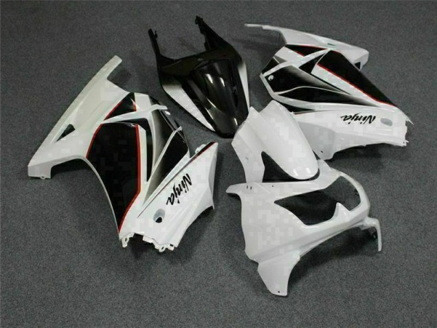 2008-2012 White Black Ninja Kawasaki EX250 Replacement Fairings Canada 2008-2012 White Black Ninja Kawasaki EX250 Replacement Fairings Canada