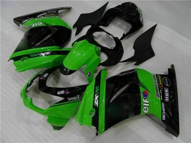 2008-2012 Black Green Kawasaki EX250 Motorcylce Fairings Canada
