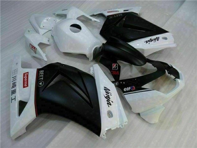 2008-2012 White Black Ninja Kawasaki EX250 Motorbike Fairings Canada 2008-2012 White Black Ninja Kawasaki EX250 Motorbike Fairings Canada