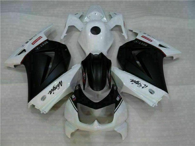 2008-2012 White Black Ninja Kawasaki EX250 Motorbike Fairings Canada 2008-2012 White Black Ninja Kawasaki EX250 Motorbike Fairings Canada