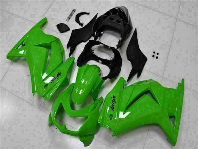 2008-2012 Green Black Ninja Kawasaki EX250 Motorcycle Fairing Kits Canada 2008-2012 Green Black Ninja Kawasaki EX250 Motorcycle Fairing Kits Canada