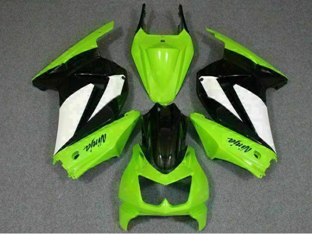 2008-2012 Green Black Ninja Kawasaki EX250 Replacement Motorcycle Fairings Canada 2008-2012 Green Black Ninja Kawasaki EX250 Replacement Motorcycle Fairings Canada