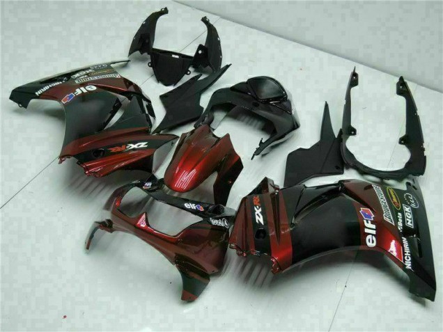 2008-2012 Black Kawasaki EX250 Bike Fairing Kit Canada 2008-2012 Black Kawasaki EX250 Bike Fairing Kit Canada