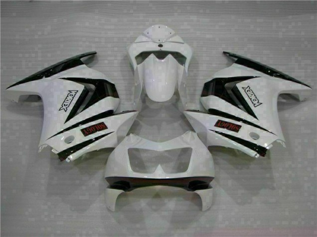 2008-2012 White Black Kawasaki EX250 Motorcycle Bodywork Canada 2008-2012 White Black Kawasaki EX250 Motorcycle Bodywork Canada