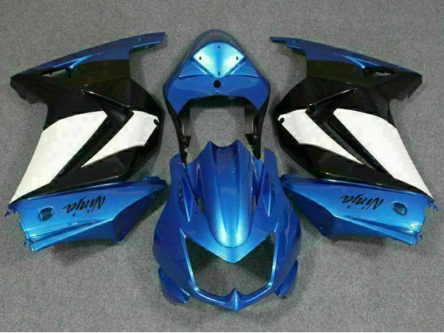 2008-2012 Blue White Black Ninja Kawasaki EX250 Motorbike Fairing Kits Canada