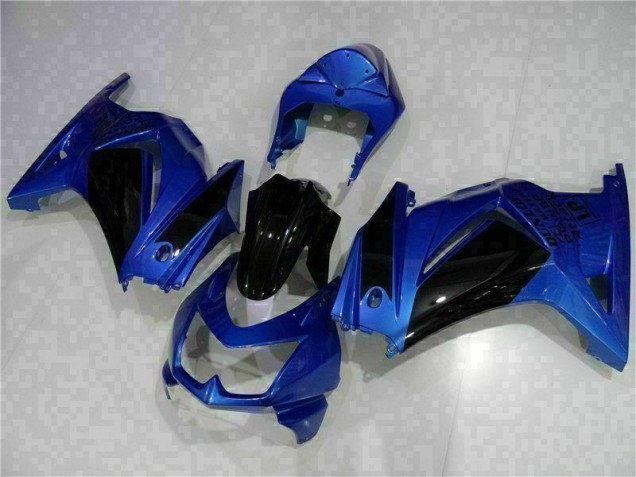 2008-2012 Blue Black Kawasaki EX250 Replacement Fairings Canada 2008-2012 Blue Black Kawasaki EX250 Replacement Fairings Canada