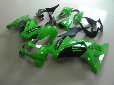 2008-2012 New Green Monster Kawasaki ZX250R Motorbike Fairings Canada