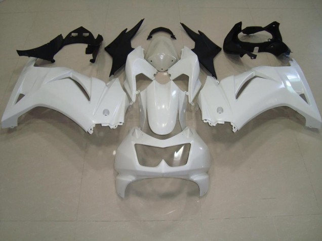 2008-2012 White Kawasaki ZX250R Moto Fairings Canada 2008-2012 White Kawasaki ZX250R Moto Fairings Canada