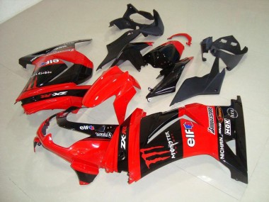 2008-2012 Red Monster Kawasaki ZX250R Motor Fairings Canada