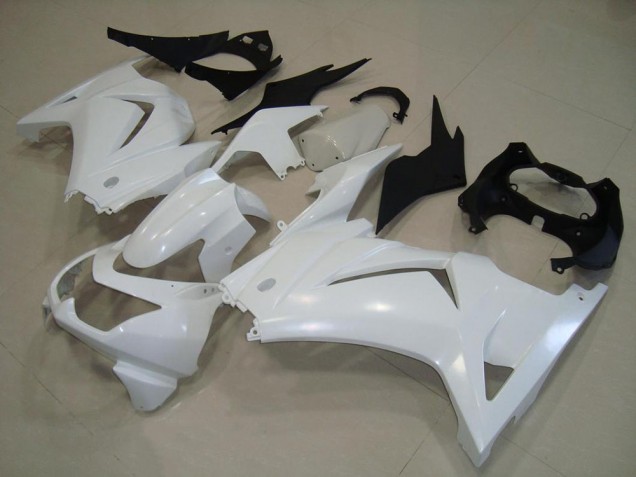 2008-2012 White Kawasaki ZX250R Motorcylce Fairings Canada 2008-2012 White Kawasaki ZX250R Motorcylce Fairings Canada