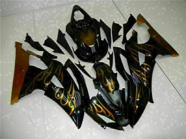 2008-2016 Black Yamaha YZF R6 Replacement Fairings Canada 2008-2016 Black Yamaha YZF R6 Replacement Fairings Canada