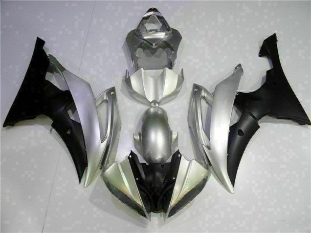 2008-2016 Silver Black Yamaha YZF R6 Motor Fairings Canada 2008-2016 Silver Black Yamaha YZF R6 Motor Fairings Canada