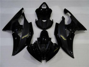 2008-2016 Glossy Matte Black Yamaha YZF R6 Motorcycle Fairings Kits Canada
