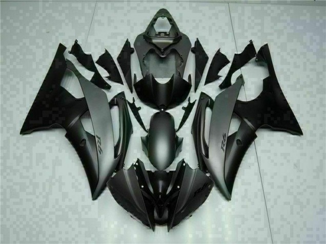 2008-2016 Grey Black Yamaha YZF R6 Motor Fairings Canada 2008-2016 Grey Black Yamaha YZF R6 Motor Fairings Canada