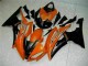 2008-2016 Orange Black Yamaha YZF R6 Motorcycle Fairings Kit Canada 2008-2016 Orange Black Yamaha YZF R6 Motorcycle Fairings Kit Canada