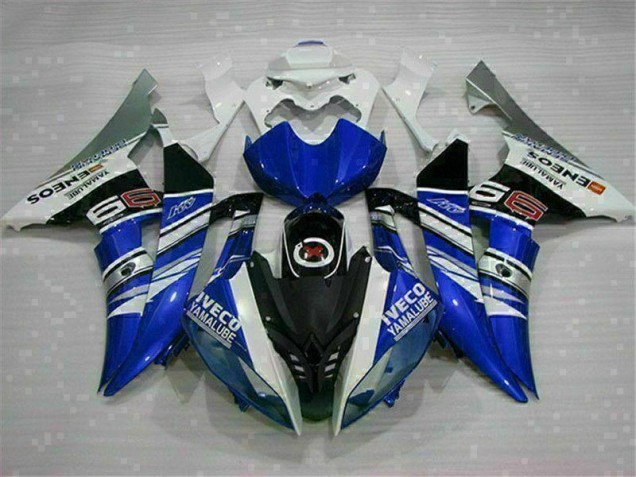 2008-2016 White Blue Yamaha YZF R6 Moto Fairings Canada 2008-2016 White Blue Yamaha YZF R6 Moto Fairings Canada