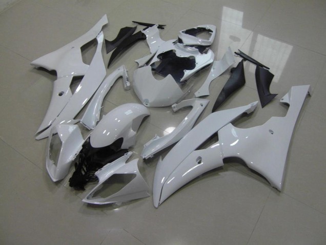 2008-2016 Pearl White No Decals Yamaha YZF R6 Motorbike Fairing Canada 2008-2016 Pearl White No Decals Yamaha YZF R6 Motorbike Fairing Canada