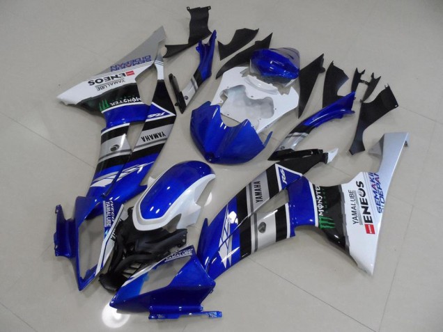 2008-2016 Blue White ENEOS Yamaha YZF R6 Bike Fairings Canada 2008-2016 Blue White ENEOS Yamaha YZF R6 Bike Fairings Canada