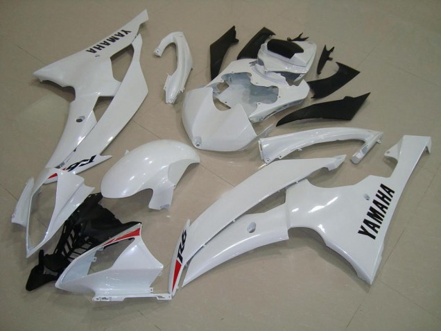 2008-2016 Pearl White Yamaha YZF R6 Motorbike Fairing Kits Canada 2008-2016 Pearl White Yamaha YZF R6 Motorbike Fairing Kits Canada