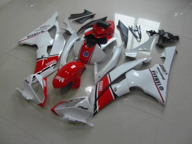 2008-2016 White Red OEM Style Yamaha YZF R6 Bike Fairings Canada