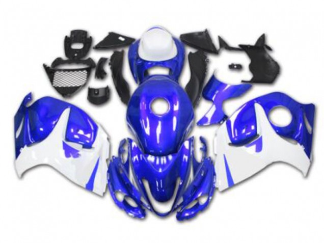 2008-2019 Blue White Suzuki GSXR 1300 Hayabusa Motorcycle Replacement Fairings Canada