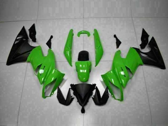 2009-2011 Green Black Kawasaki EX650 Motor Bike Fairings Canada