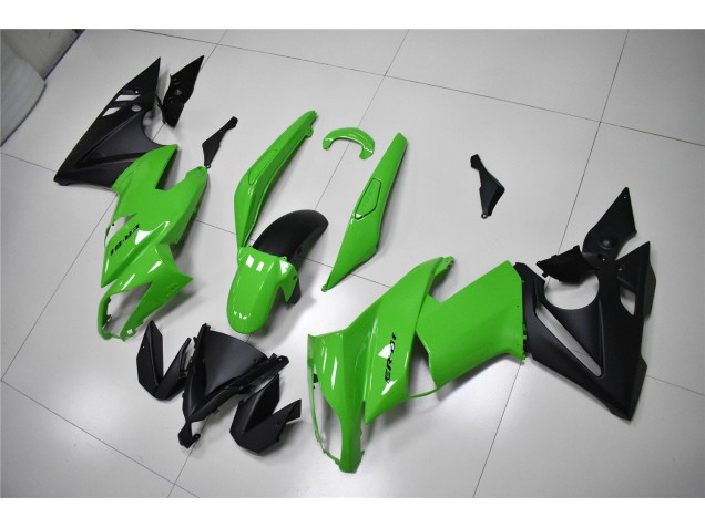 2009-2011 Green Black Kawasaki EX650 Replacement Motorcycle Fairings Canada