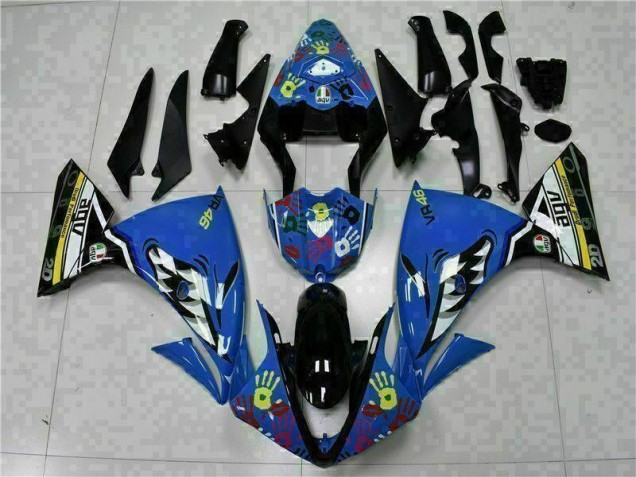 2009-2011 Blue Yamaha YZF R1 Bike Fairings Canada 2009-2011 Blue Yamaha YZF R1 Bike Fairings Canada