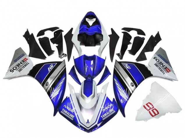 2009-2011 White Blue Silver Yamaha YZF R1 Bike Fairings Canada 2009-2011 White Blue Silver Yamaha YZF R1 Bike Fairings Canada