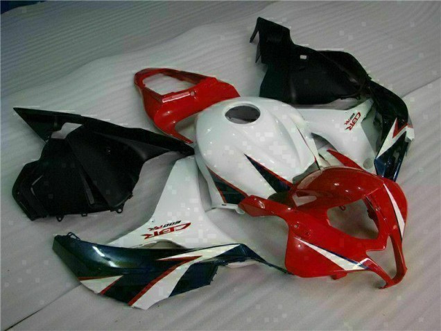 2009-2012 Red White Honda CBR600RR Motorcycle Fairing Kit Canada