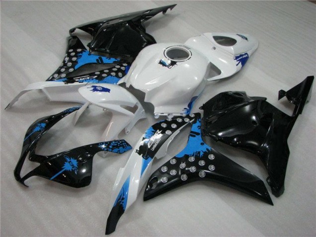 2009-2012 Black White Blue Honda CBR600RR Motor Fairings Canada 2009-2012 Black White Blue Honda CBR600RR Motor Fairings Canada