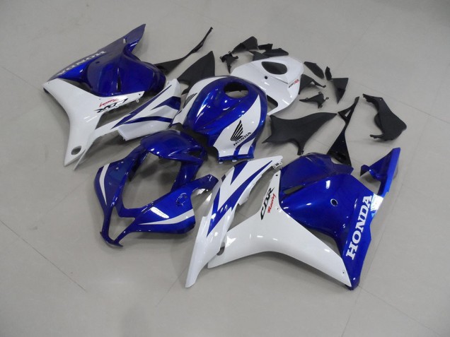 2009-2012 Blue White Honda CBR600RR Motorcycle Fairing Canada