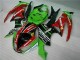 2009-2012 Black Red Green Motorcard Kawasaki ZX6R Motor Fairings Canada 2009-2012 Black Red Green Motorcard Kawasaki ZX6R Motor Fairings Canada