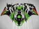 2009-2012 Green Black Red Kawasaki ZX6R Bike Fairing Canada 2009-2012 Green Black Red Kawasaki ZX6R Bike Fairing Canada